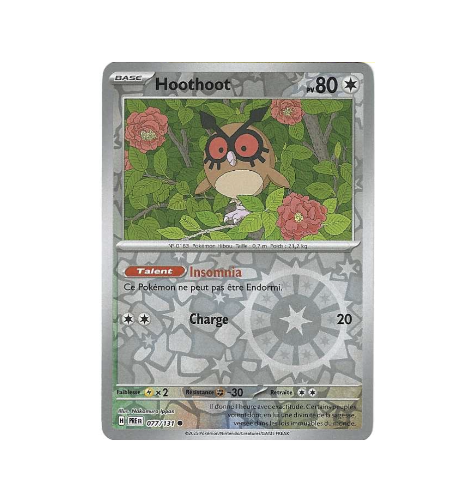 Hoothoot 077/131 Reverse