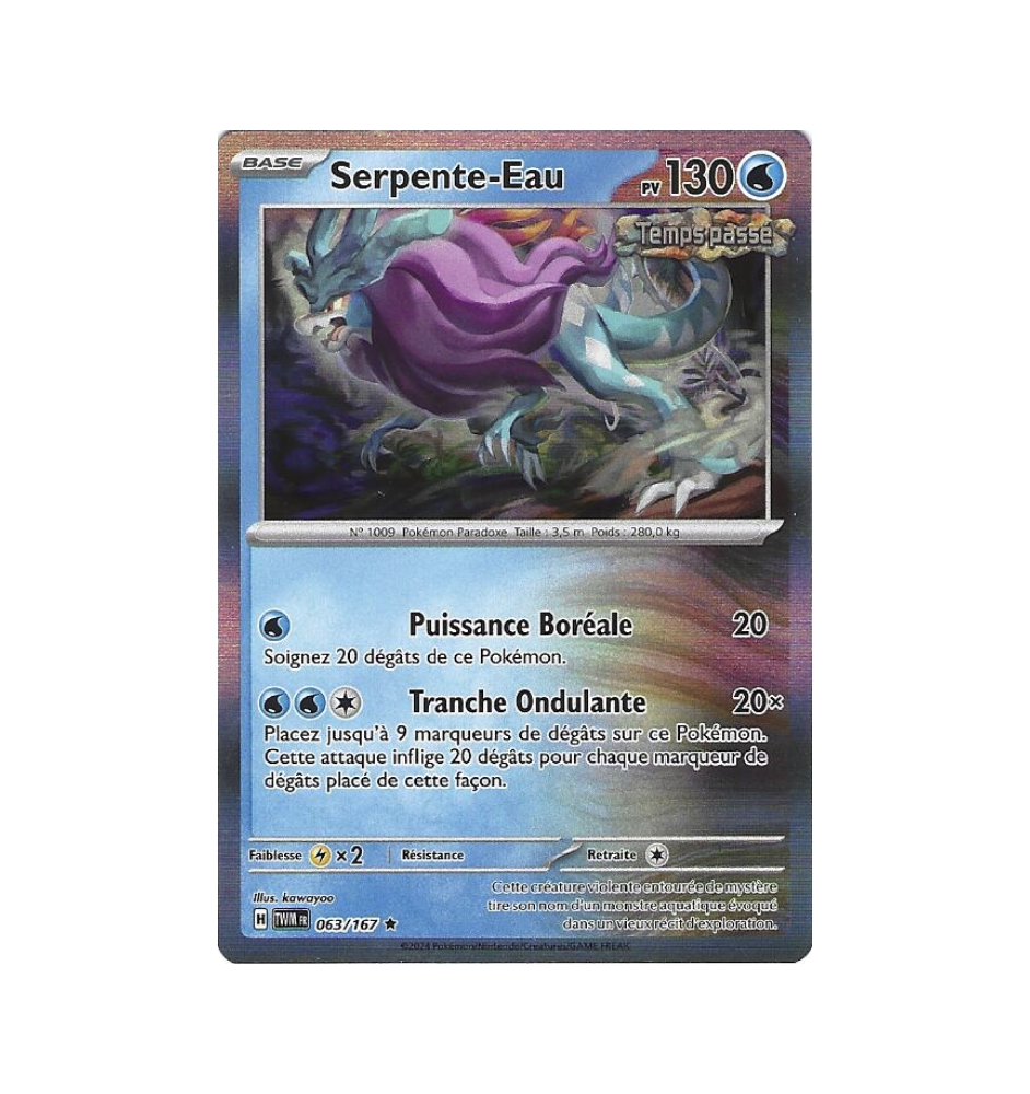 Serpente-eau 063/167 Reverse