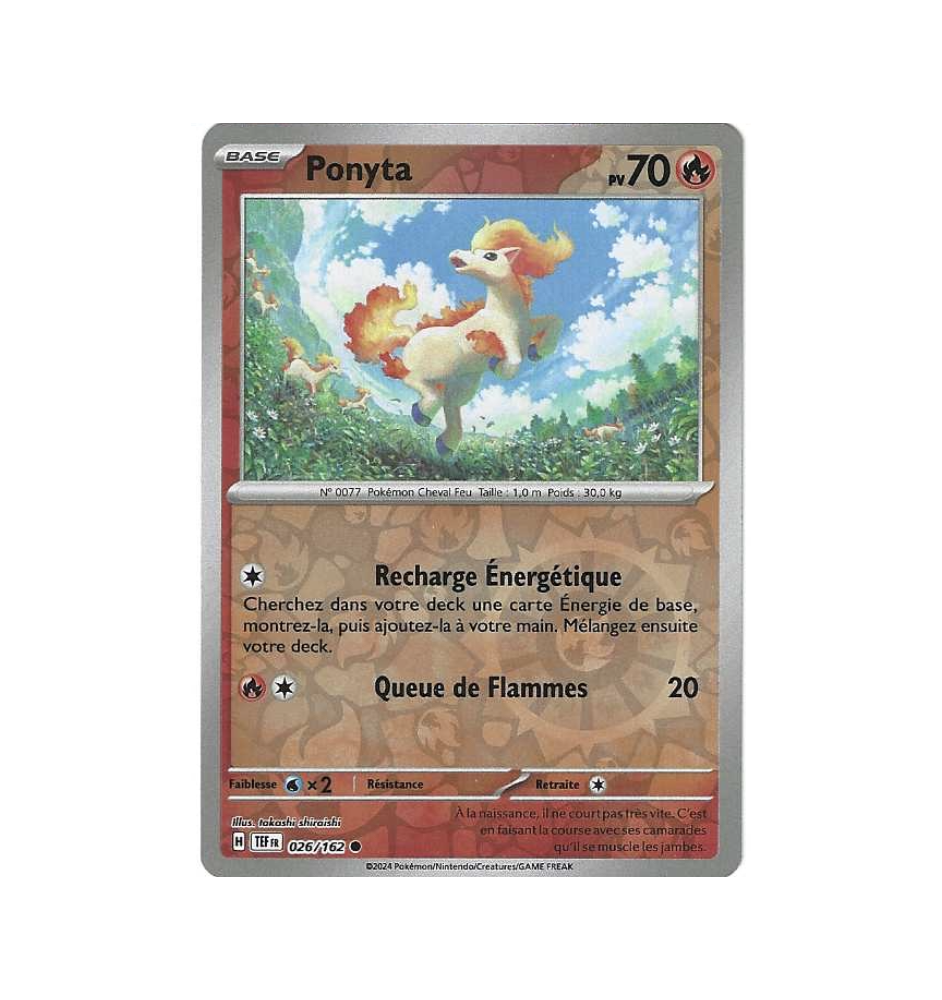 Ponyta 026/162 Reverse