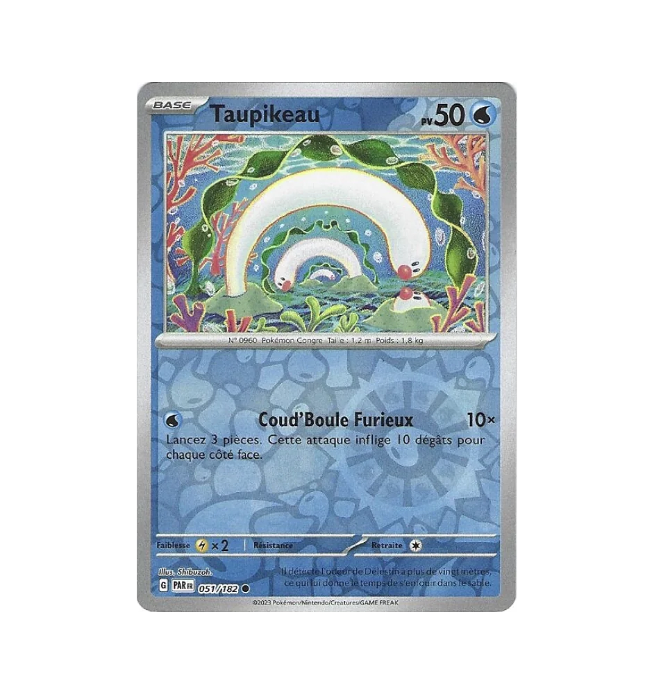 Taupikeau 051/182 Reverse