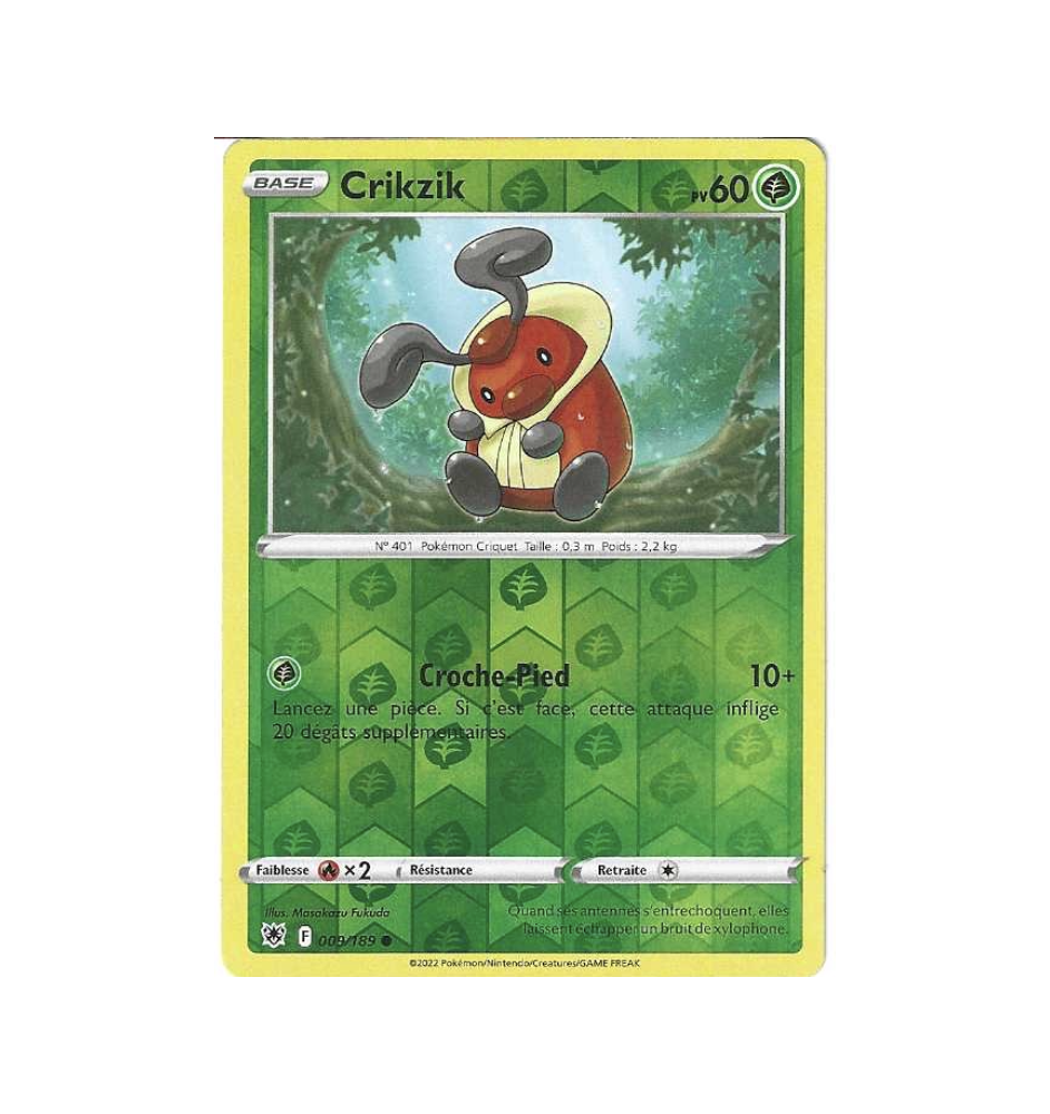 Crikzik 009/189 Reverse