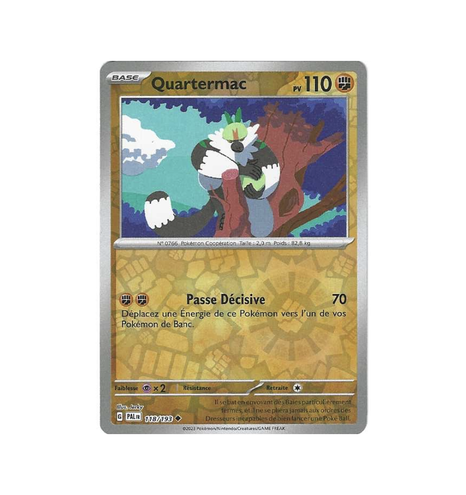 Quartermac 118/193 Reverse