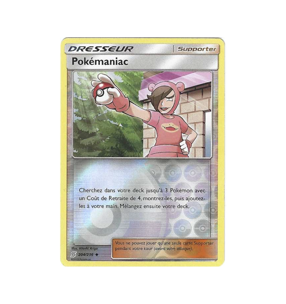Dresseur Pokémaniac 204/236 Reverse