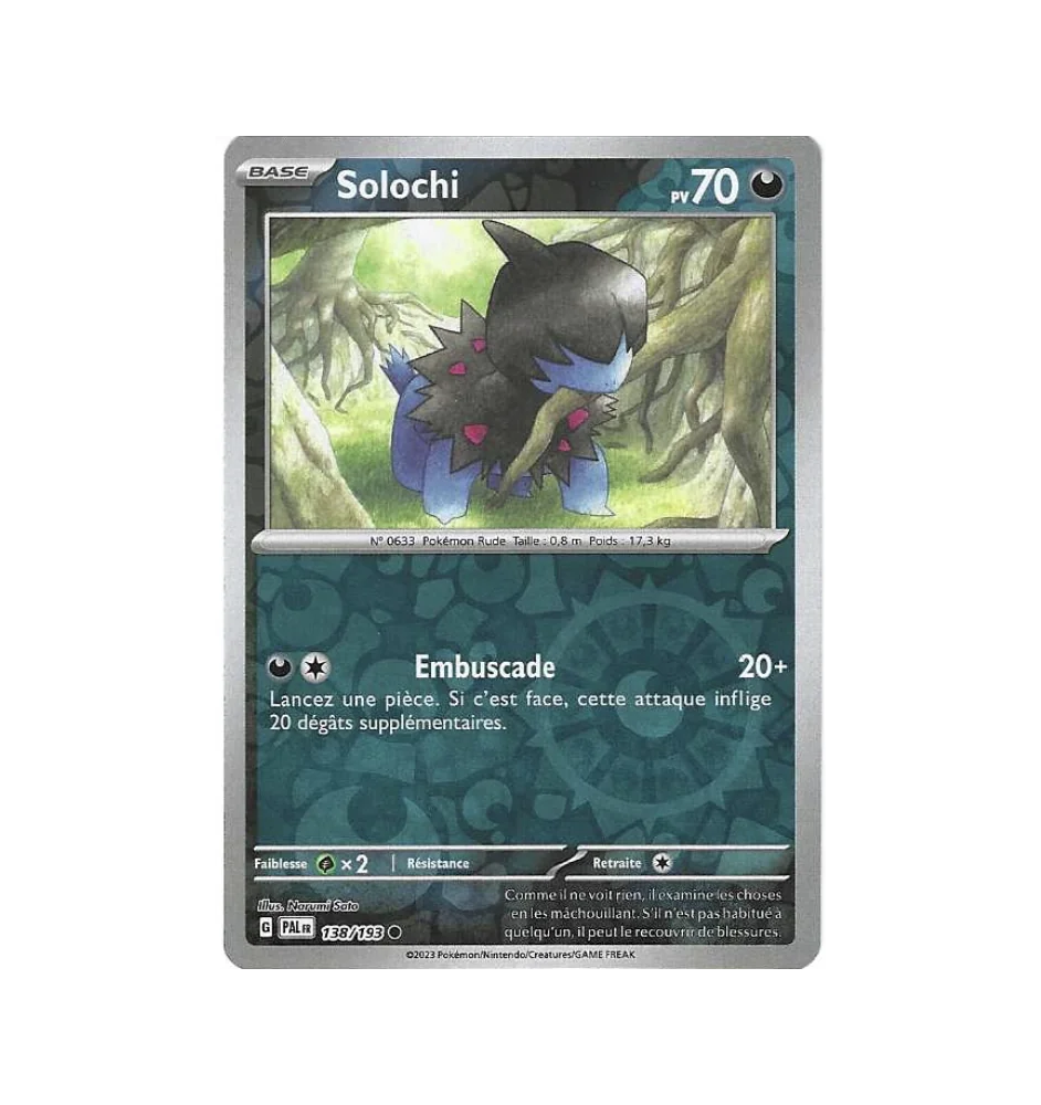 Solochi 138/193 Reverse Evolutions à paldéa