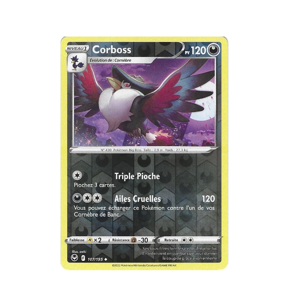 Corboss 107/195 Reverse