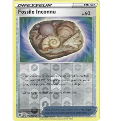Unknown Fossil Trainer 157/189 Reverse