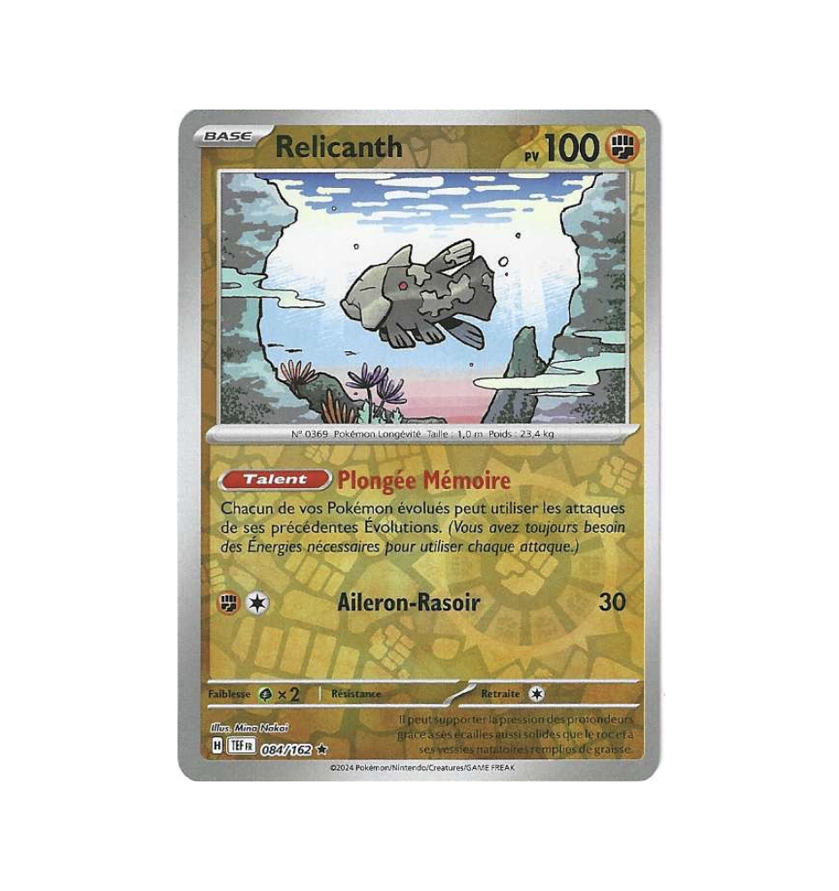 Relicanth 084/162 Reverse