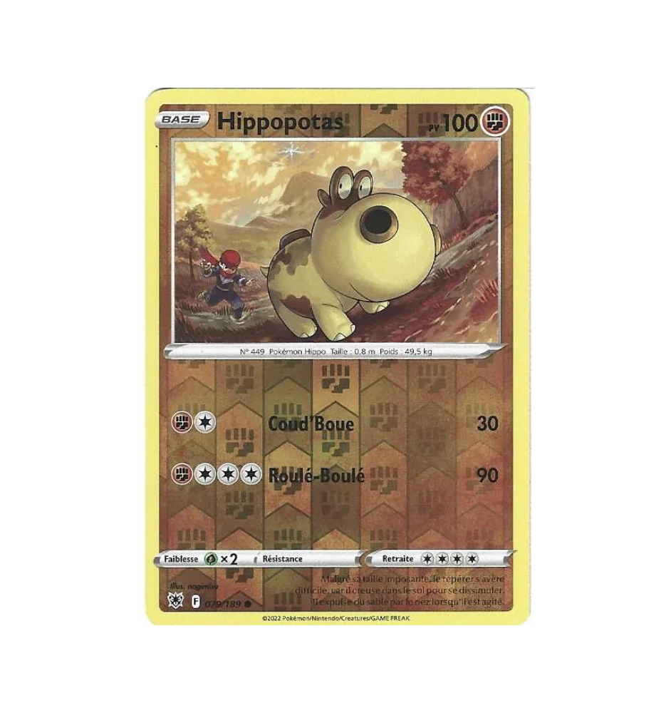Hippopotas 079/189 Reverse