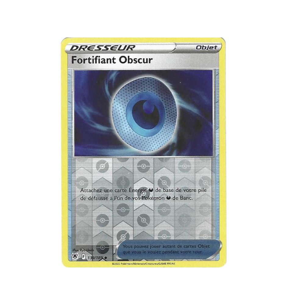 Dresseur Fortifiant Obscur 139/189 Reverse