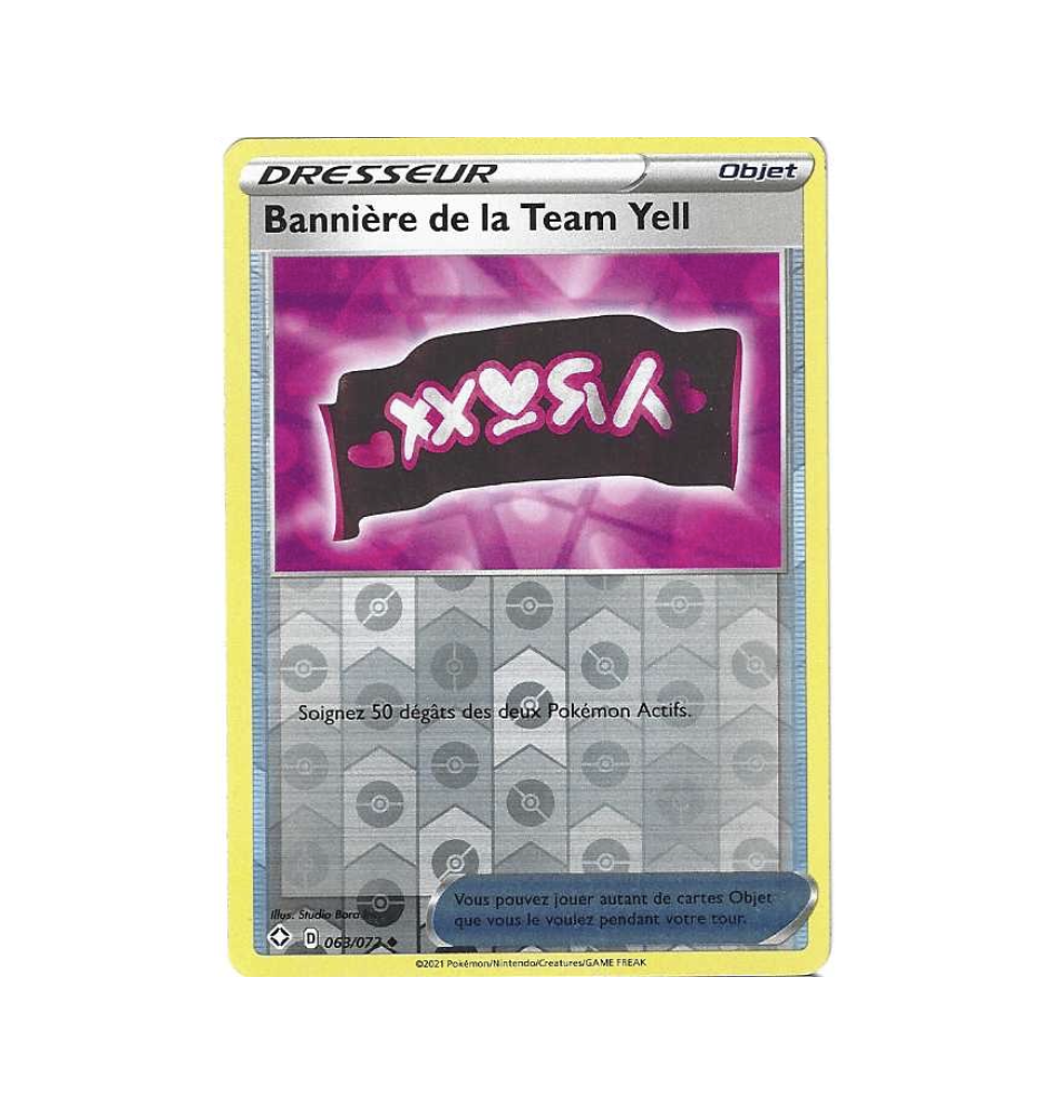 Dresseur Bannière de la team Yell 063/072 Reverse