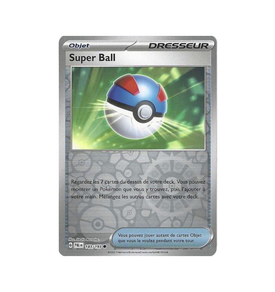 Dresseur Super Ball 183/193 Reverse