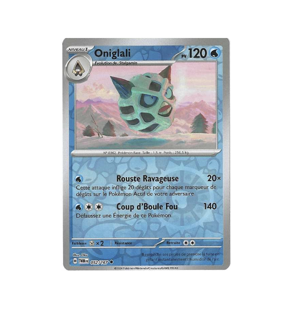 Oniglali 052/167 reverse