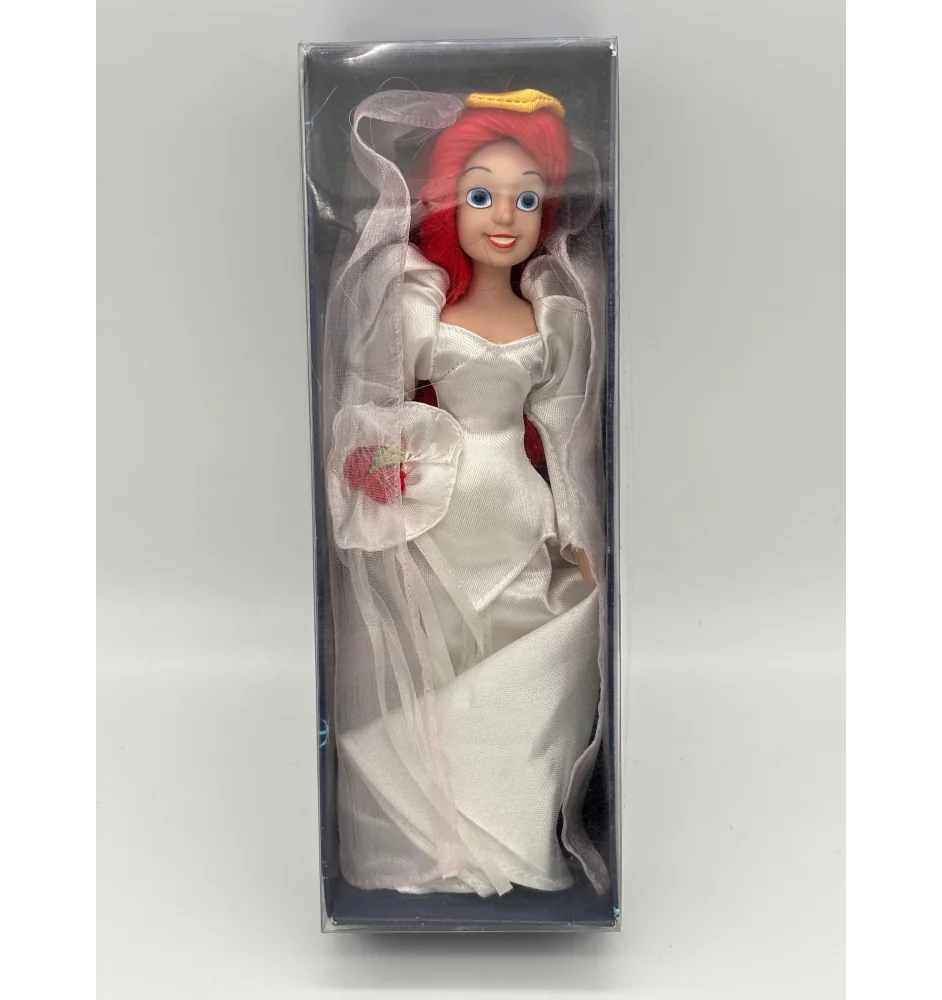 Poupée Disney Ariel robe de mariée Porcelaine édition Atlas