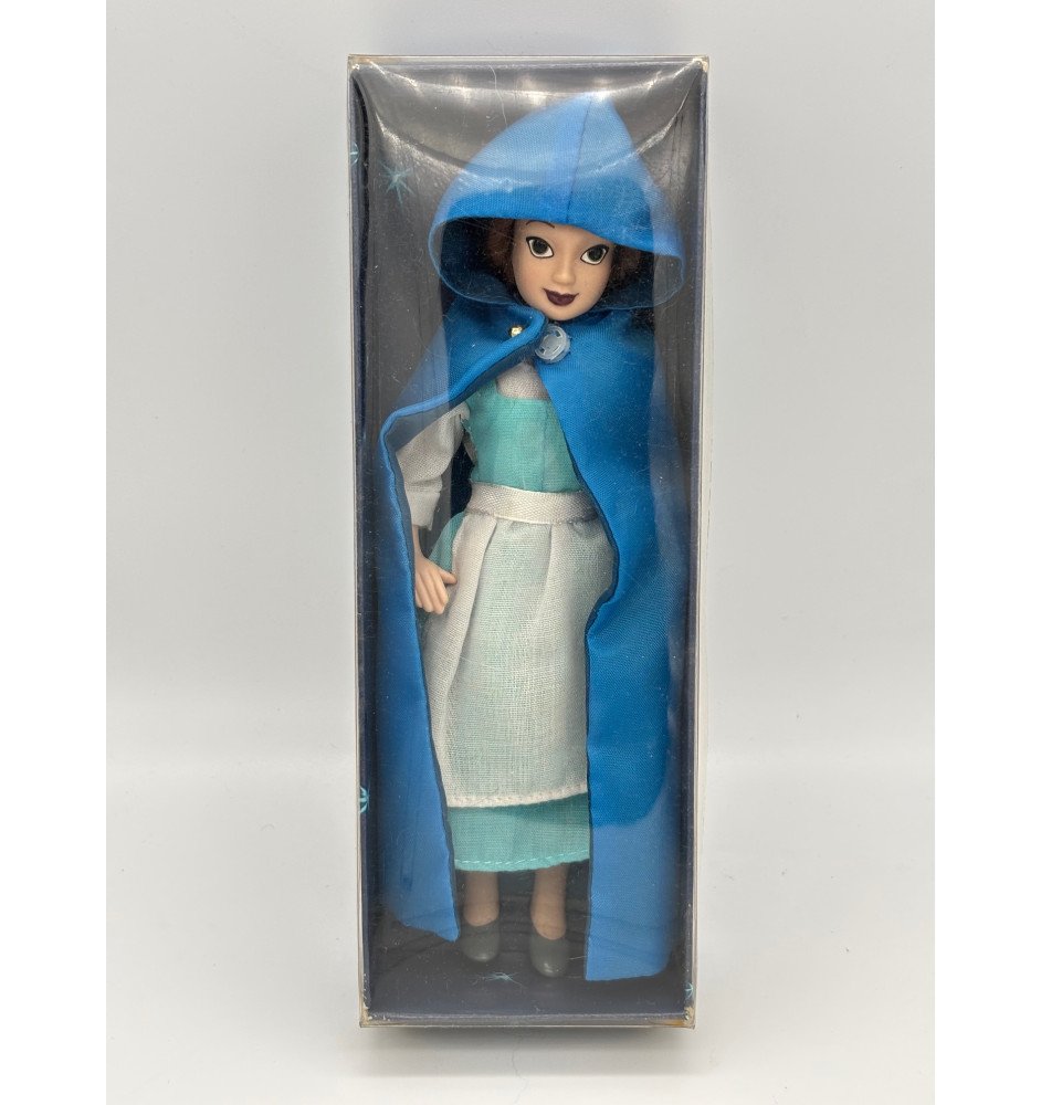 Poupée Disney Bell avec cape bleue Porcelaine édition Atlas