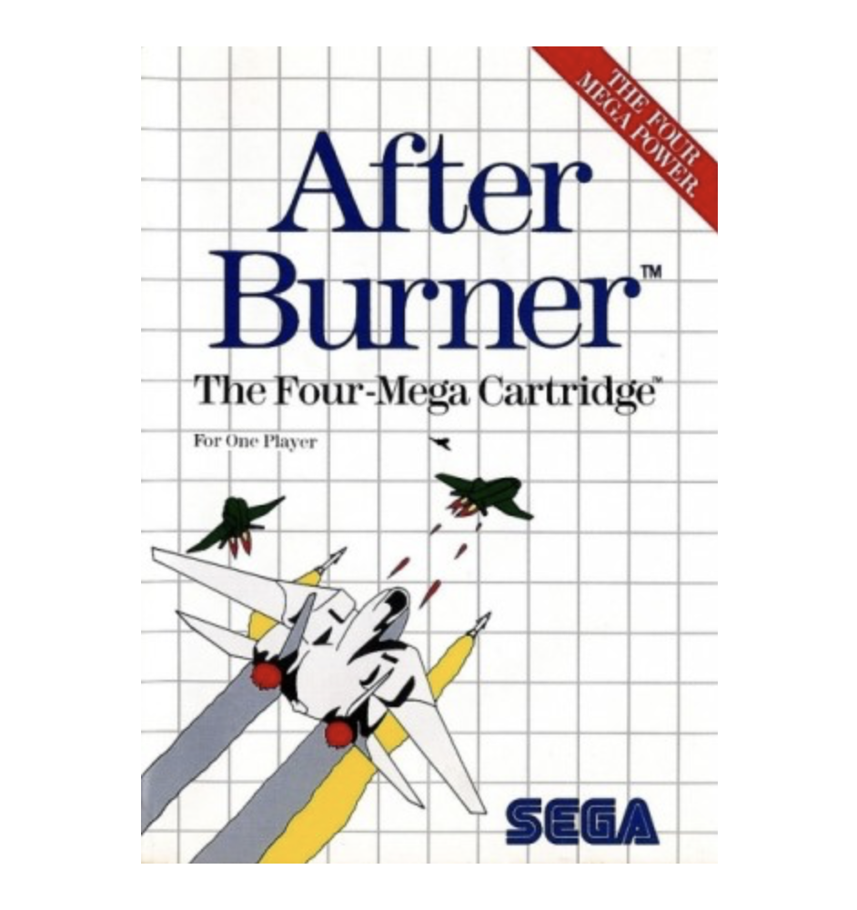 Master System After Burner Cib