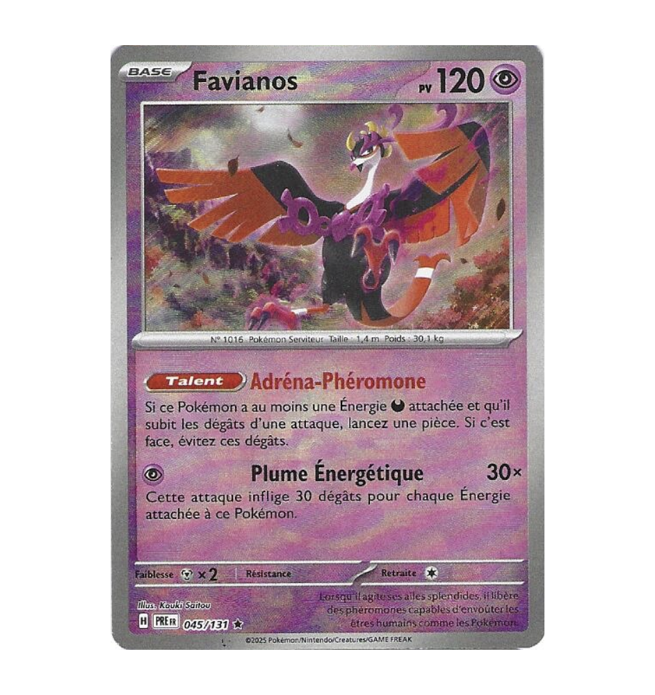 Favianos 045/131 Reverse Pokeball