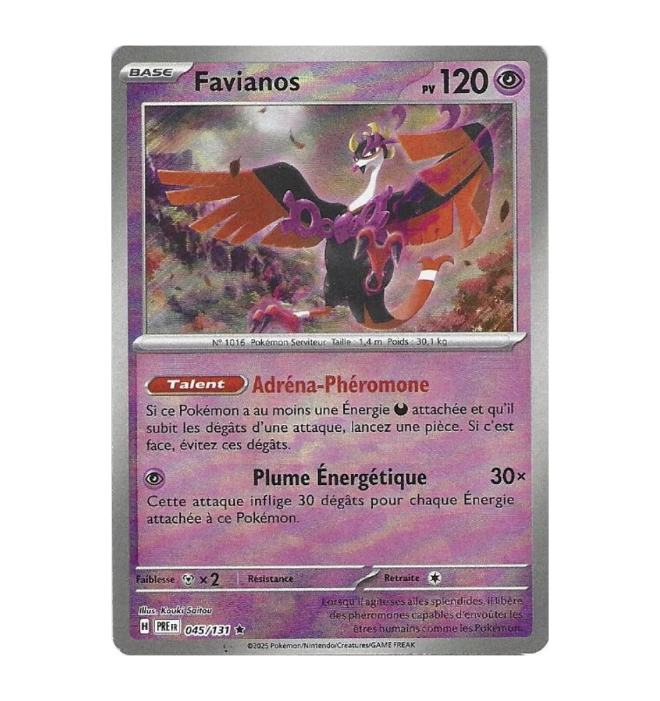 Favianos 045/131 Reverse Pokeball