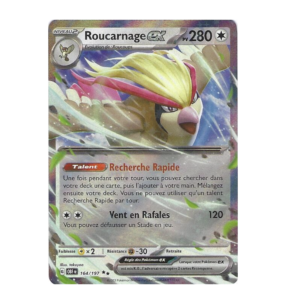 Roucarnage Ex 164/197