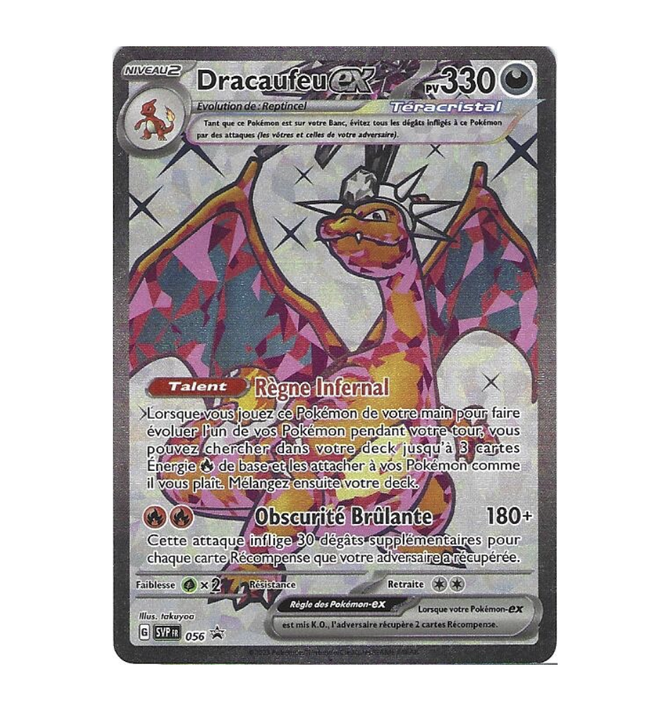 Dracaufeu Ex 056 Promo