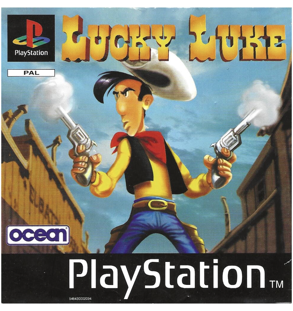 PS1 Lucky Luke Cib