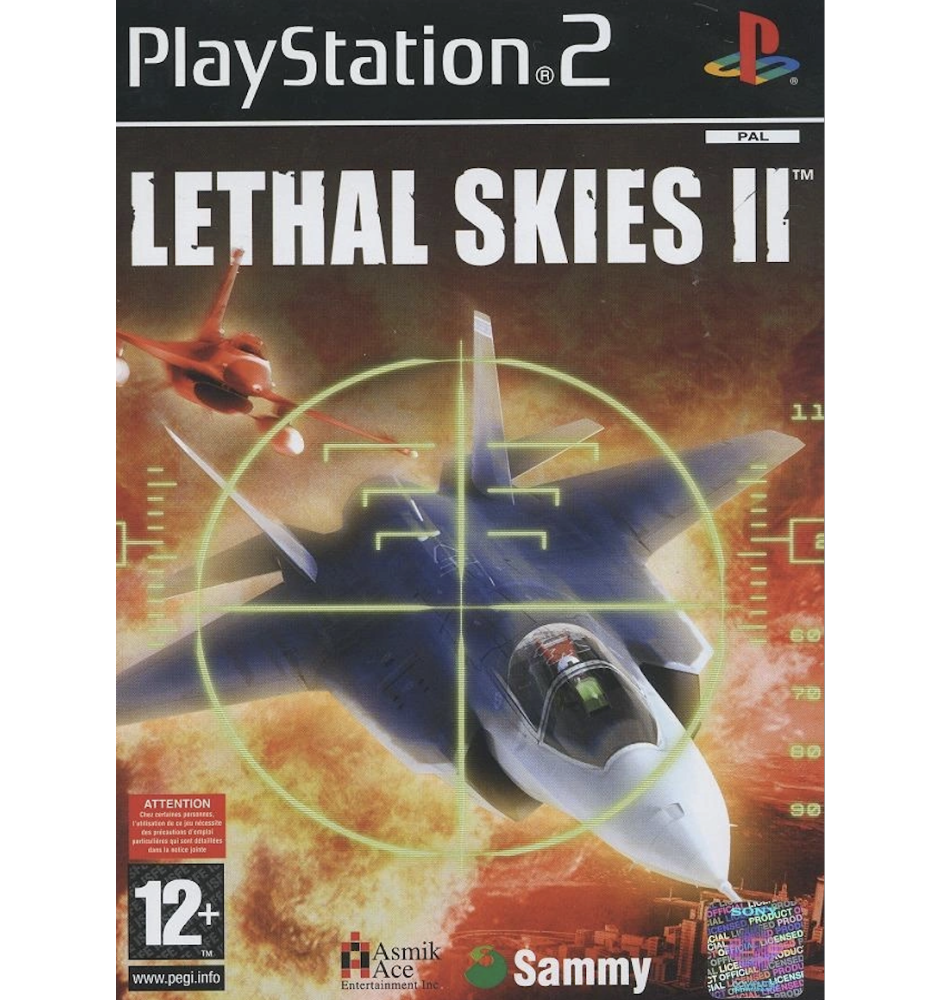 PS2 Lethal Skies II Cib