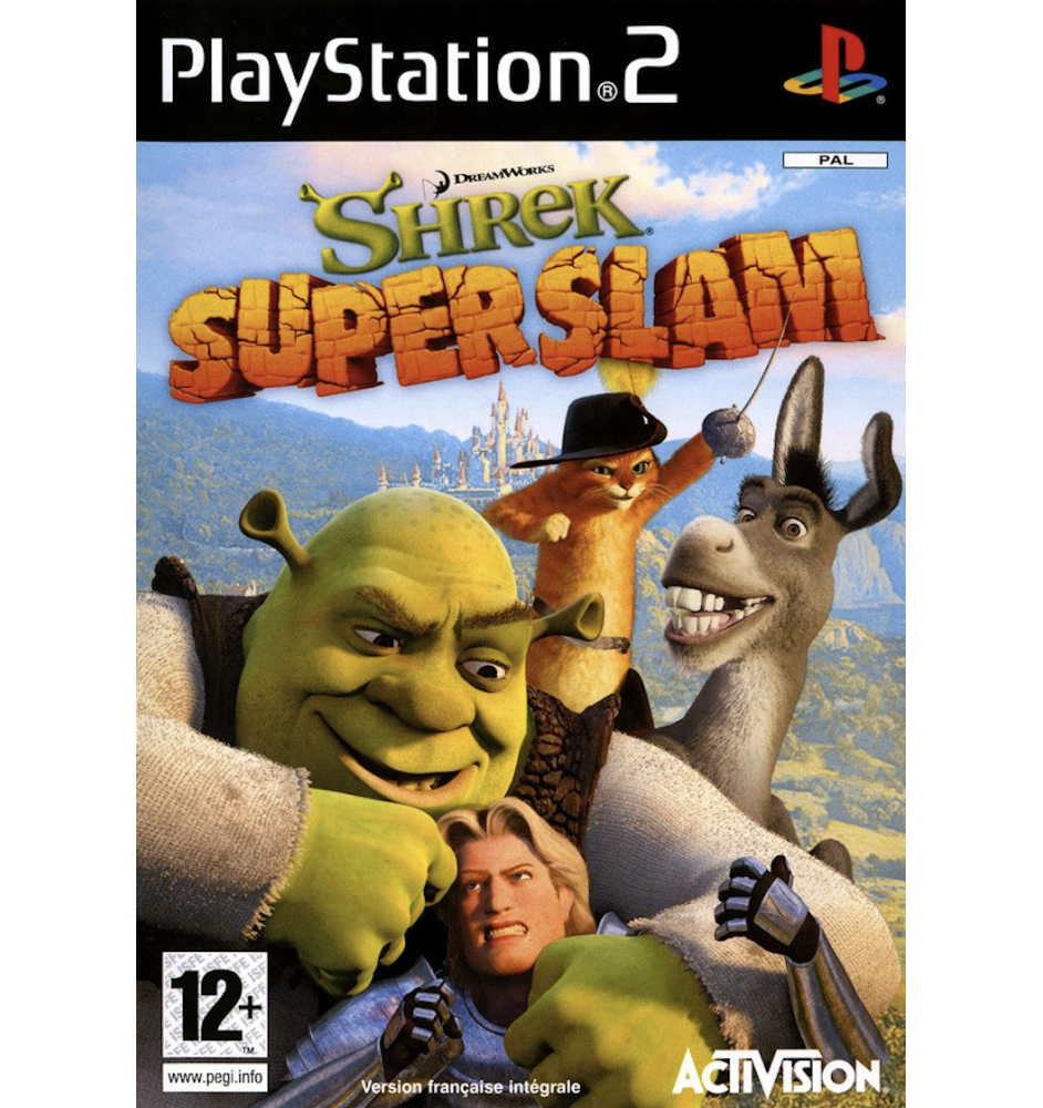 PS2 Shrek SuperSlam Cib