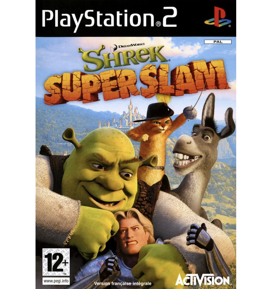PS2 Shrek SuperSlam Cib