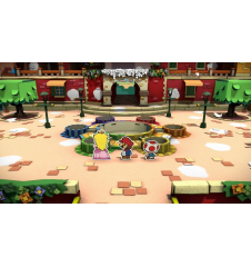 WII U Paper Mario Color Splash Neuf