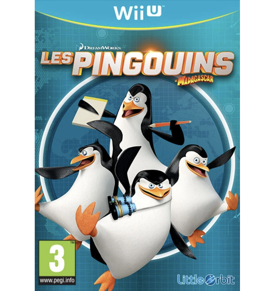 WII U Les Pingouins De Madagascar