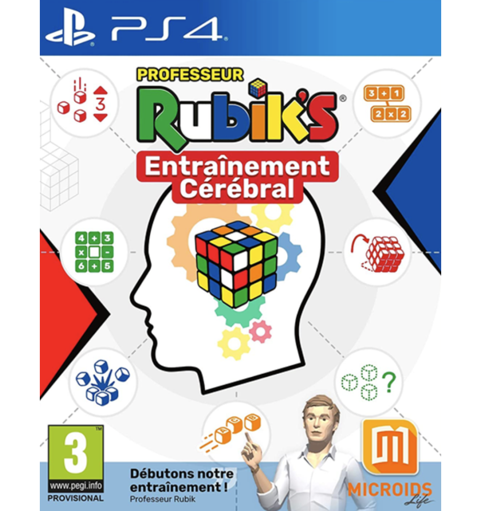 PS4 Rubik's Entrainement Cérébral Neuf