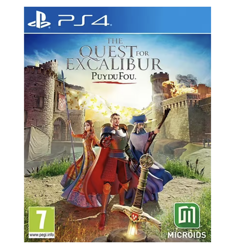 PS4 The Quest For Excalibur Puy Du Fou Neuf