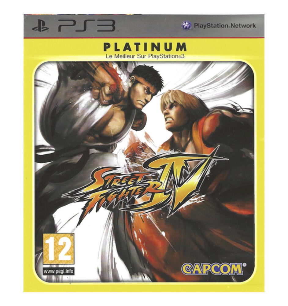 PS3 Street Fighter IV Plat Cib