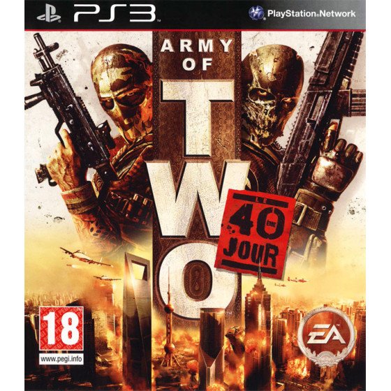 PS3 Army Of Two 40 Jours Cib