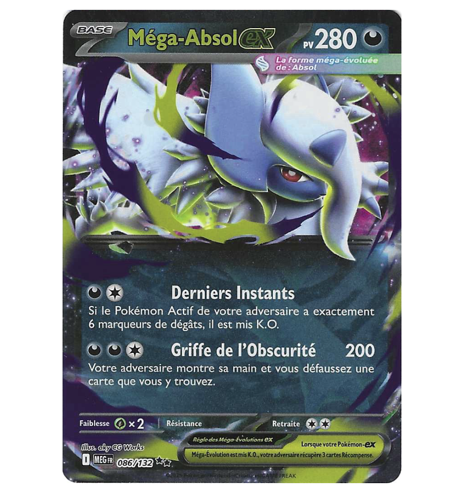 Méga-Absol Ex 086/132