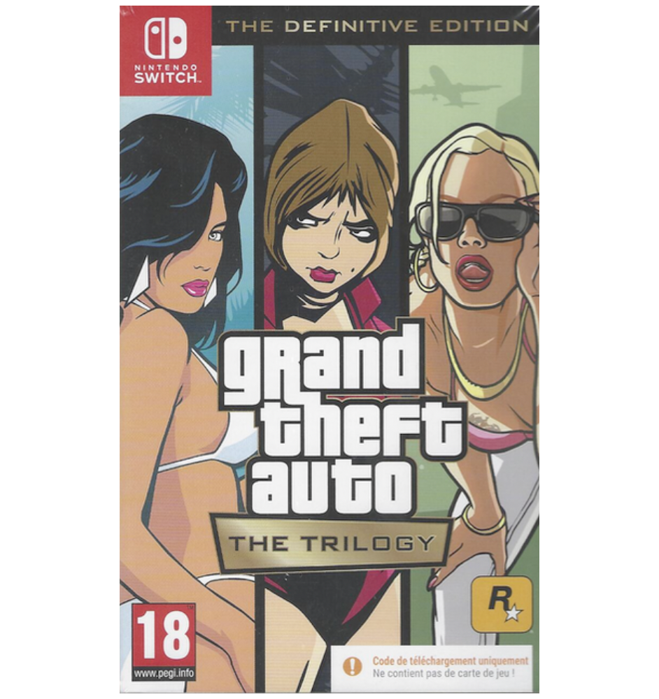 Switch Grand Theft Auto The Trilogy Neuf CDT