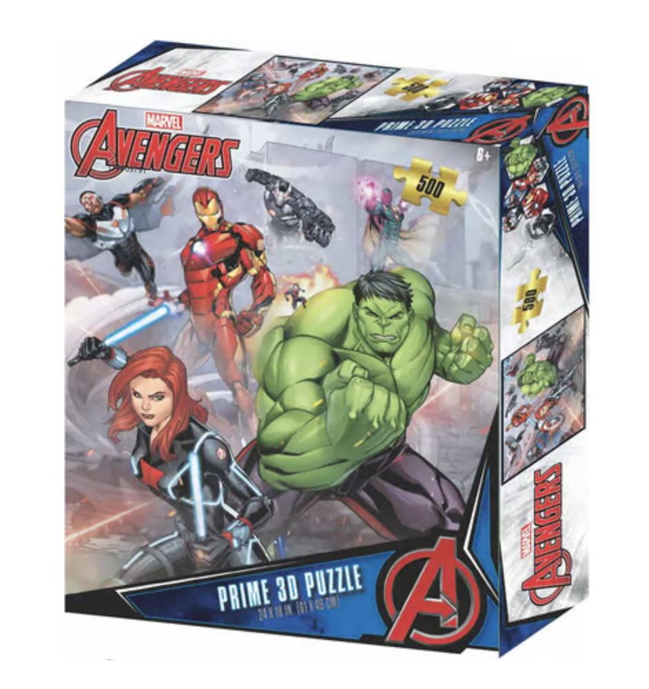 Puzzle Lenticulaire Marvel Avengers 500pcs