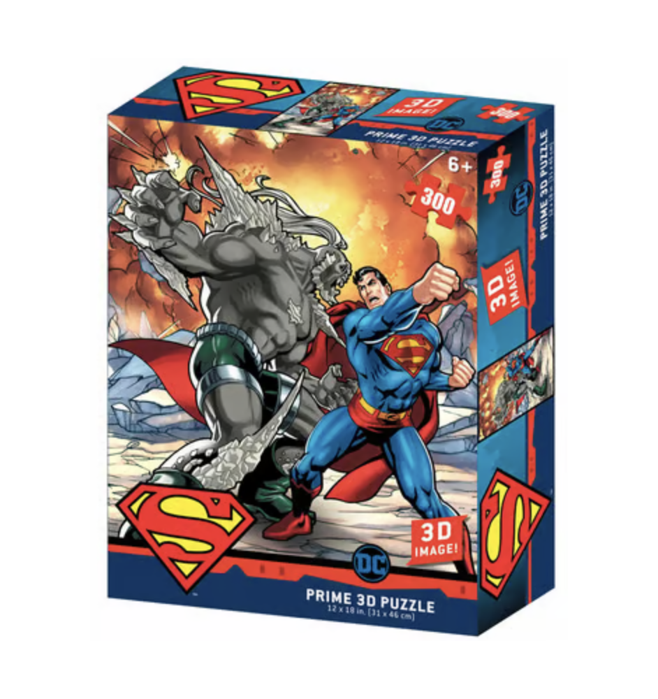 Puzzle Lenticulaire Superman VS Doomsday 300pcs