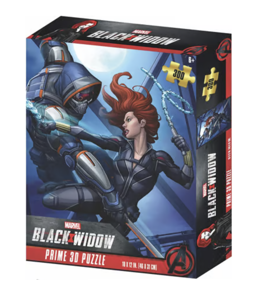 Puzzle Lenticulaire Black Widow VS Taskmaster 200pcs