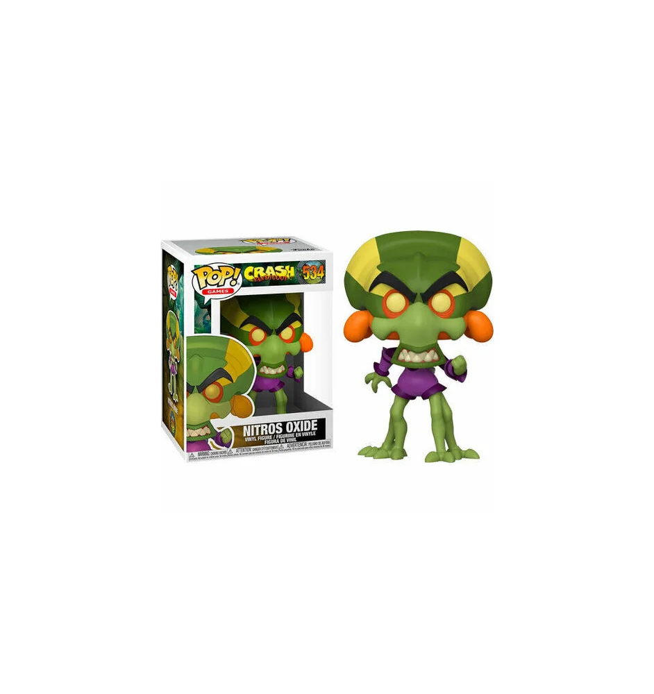 Figurine Funko Pop Crash bandicoot nitro oxide n°534