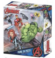 Puzzle Lenticulaire Marvel Avengers 500pcs