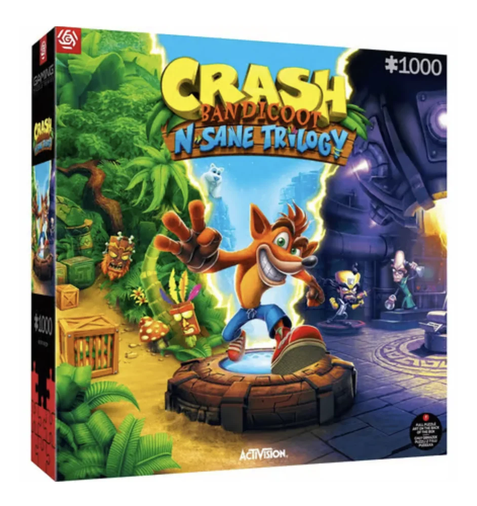Crash Bandicoot N. Sane Trilogy 1,000-piece jigsaw puzzle