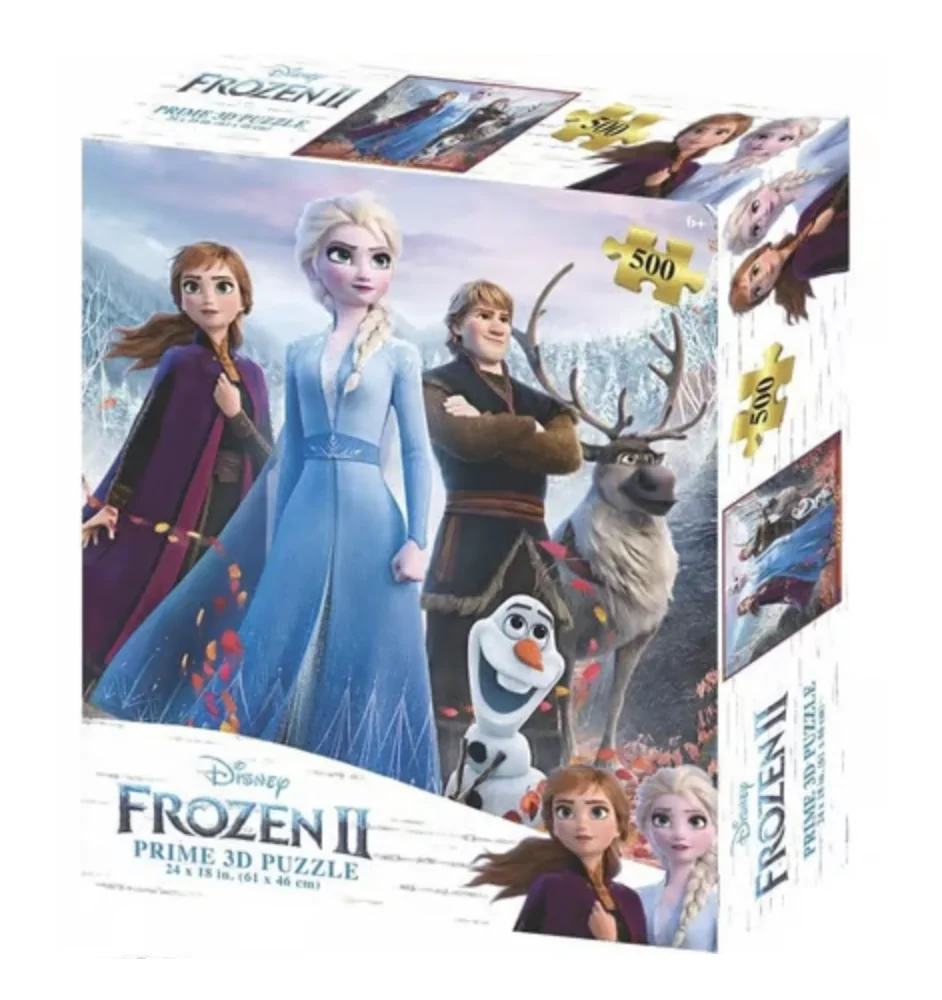 Puzzle Lenticulaire Personnages La Reine Des Neiges 2 500pcs