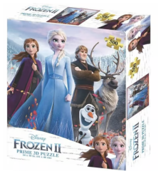 Puzzle Lenticulaire Personnages La Reine Des Neiges 2 500pcs