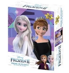 Prime 3D Puzzle Lenticulaire La Reine Des Neiges 2 Elsa Et Anna 200pcs