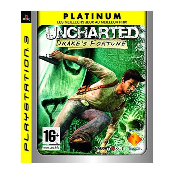 PS3 Uncharted Drake's Fortune Plat Cib