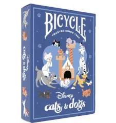 Bicycle Jeu De 56 Cartes Disney Cats & Dogs