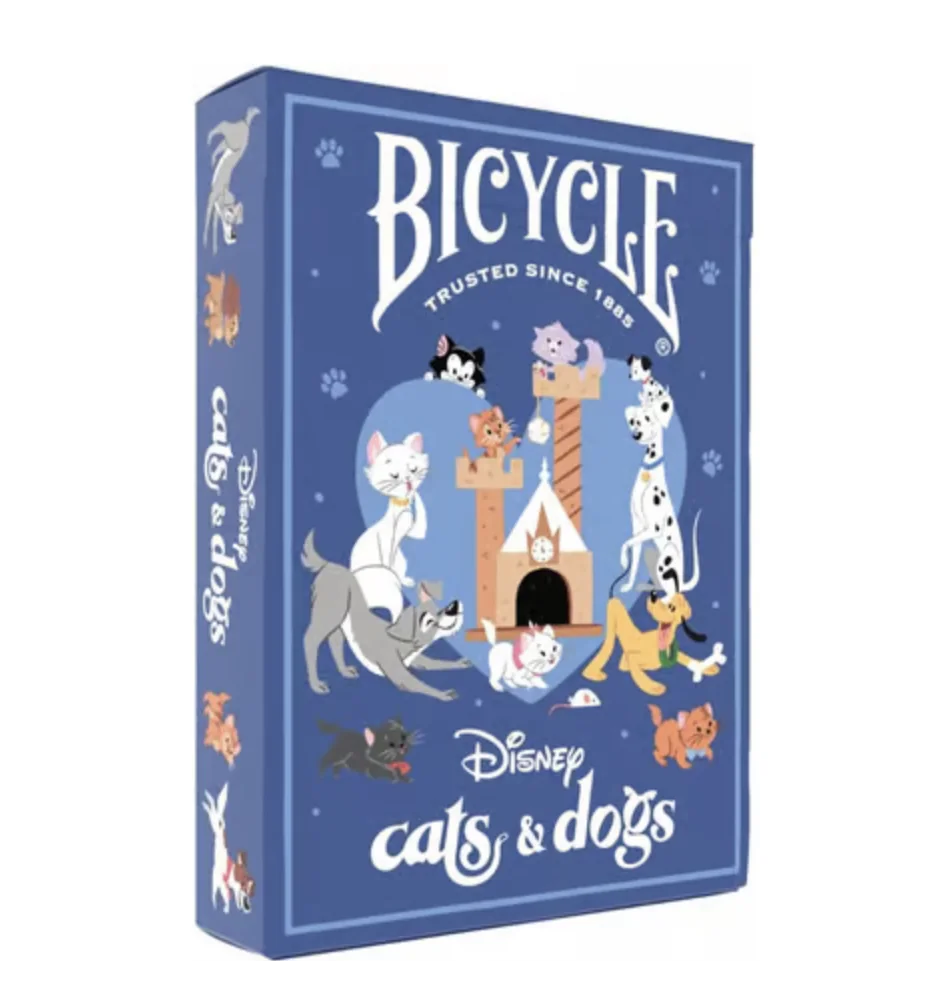 Bicycle Jeu De 56 Cartes Disney Cats & Dogs