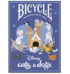 Bicycle Jeu De 56 Cartes Disney Cats & Dogs