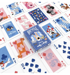 Bicycle Jeu De 56 Cartes Disney Cats & Dogs