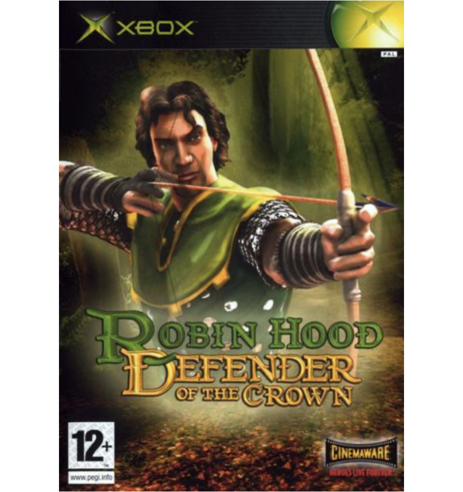 XBOX 1ere Robin Hood Defender Of The Crown cib